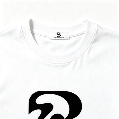 BeauVision Cotton Crew Neck T‑shirt, Comfortable Short Sleeve Casual Basic Top