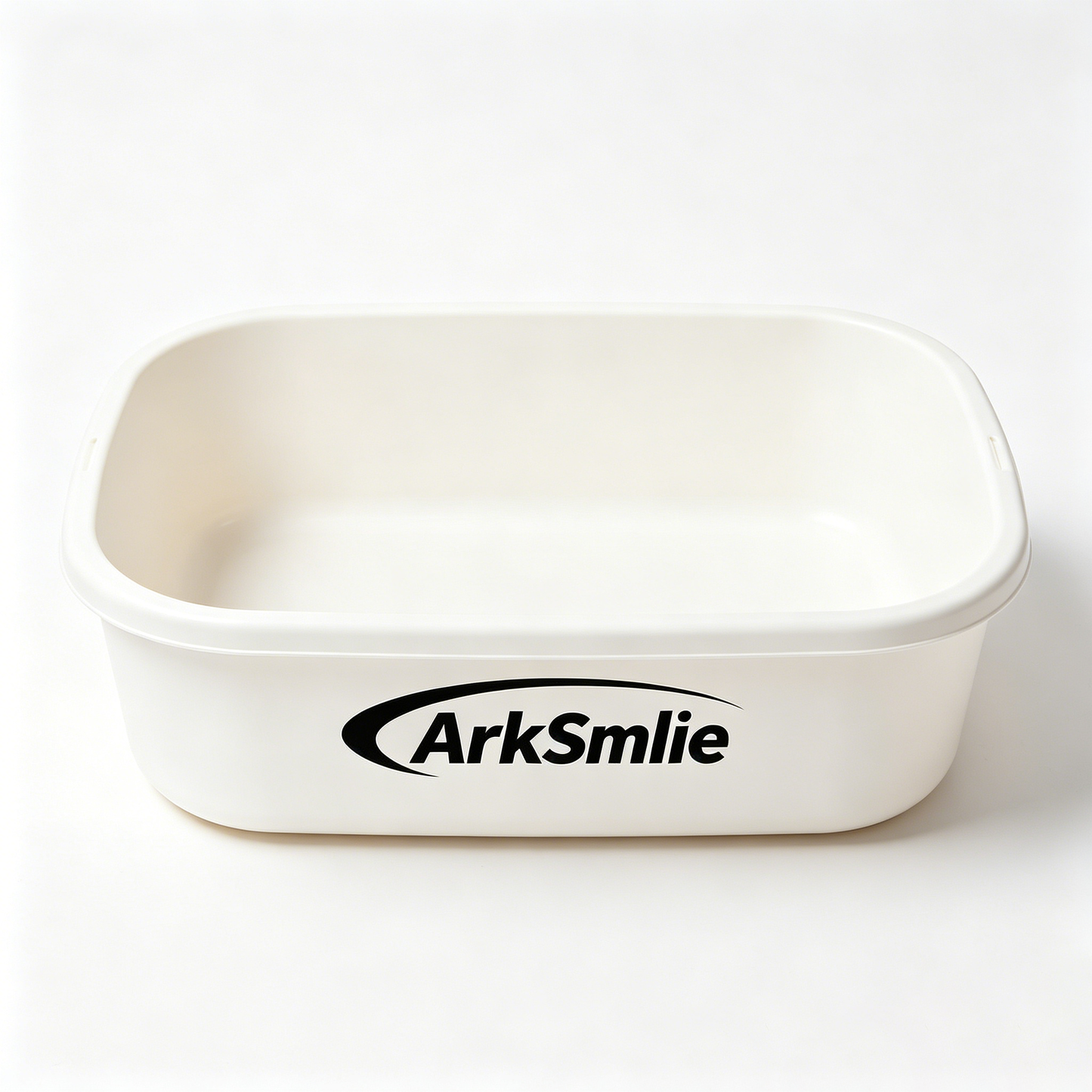 【ArkSmlie Open Cat Litter Pan】—— Spacious & Practical Choice for Feline Comfort