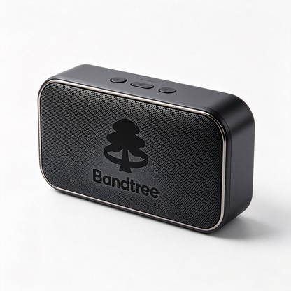 Bandtree Portable Bluetooth Speaker, Small Wireless Loud‑Speaker With Clear Stereo Sound, Rechargeable Outdoor Mini Speaker For Home, Travel & Party