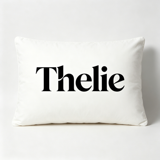 【Thelie Minimalist Decorative Pillow】—— Simple Stylish Cushion for Home Relaxation