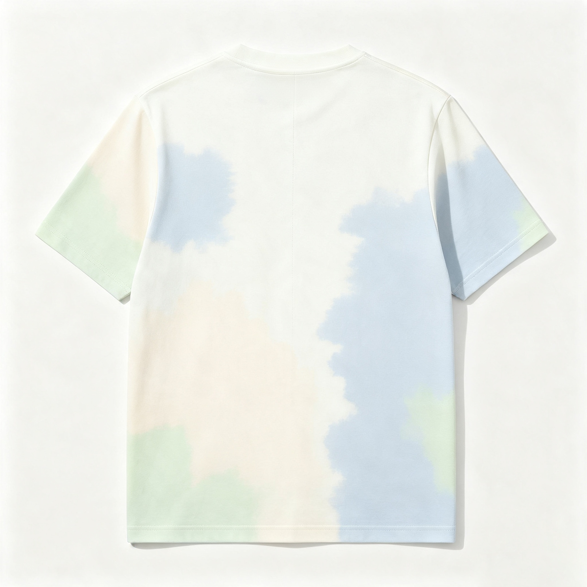 Luckcarp Soft Tie‑Dye T‑Shirt, Classic Crew‑Neck Short Sleeve, Lightweight Loose Casual Tee Shirts for Daily Wear