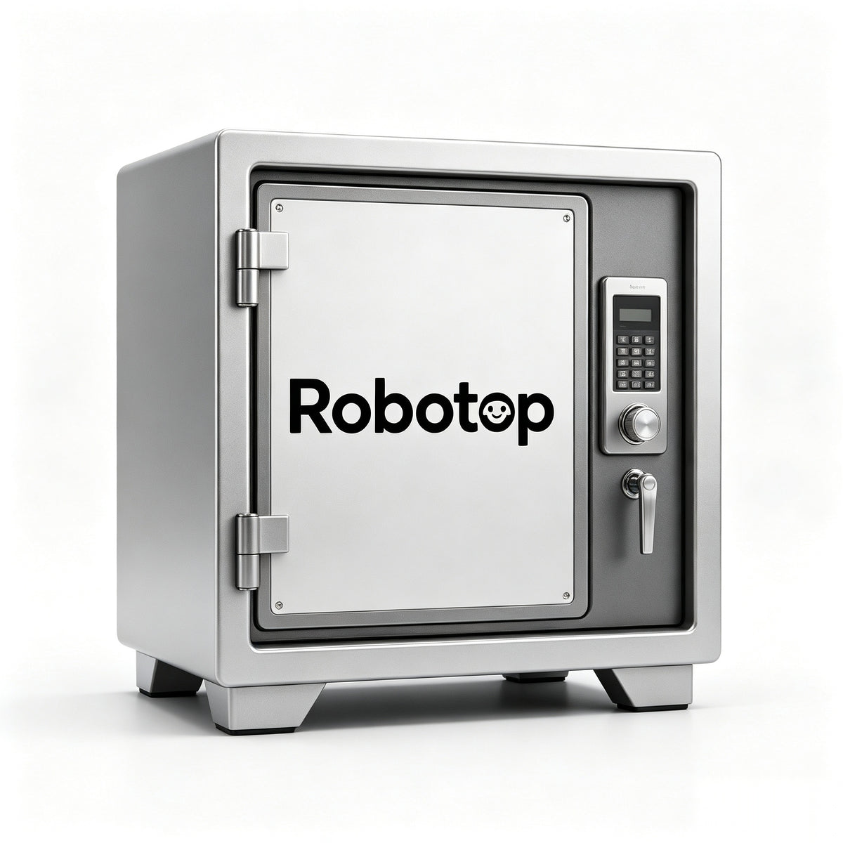 Robotop Electronic Safe Box, Heavy-Duty Steel Safe with Digital Keypad for Valuables Storage