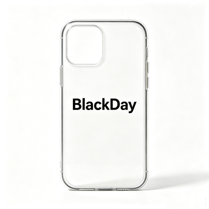 BlackDay Clear Cell Phone Case, Shockproof Transparent Phone Cover, Slim Lightweight Protective Case for Smartphone, Anti-Yellowing Phone Shell for Daily Use