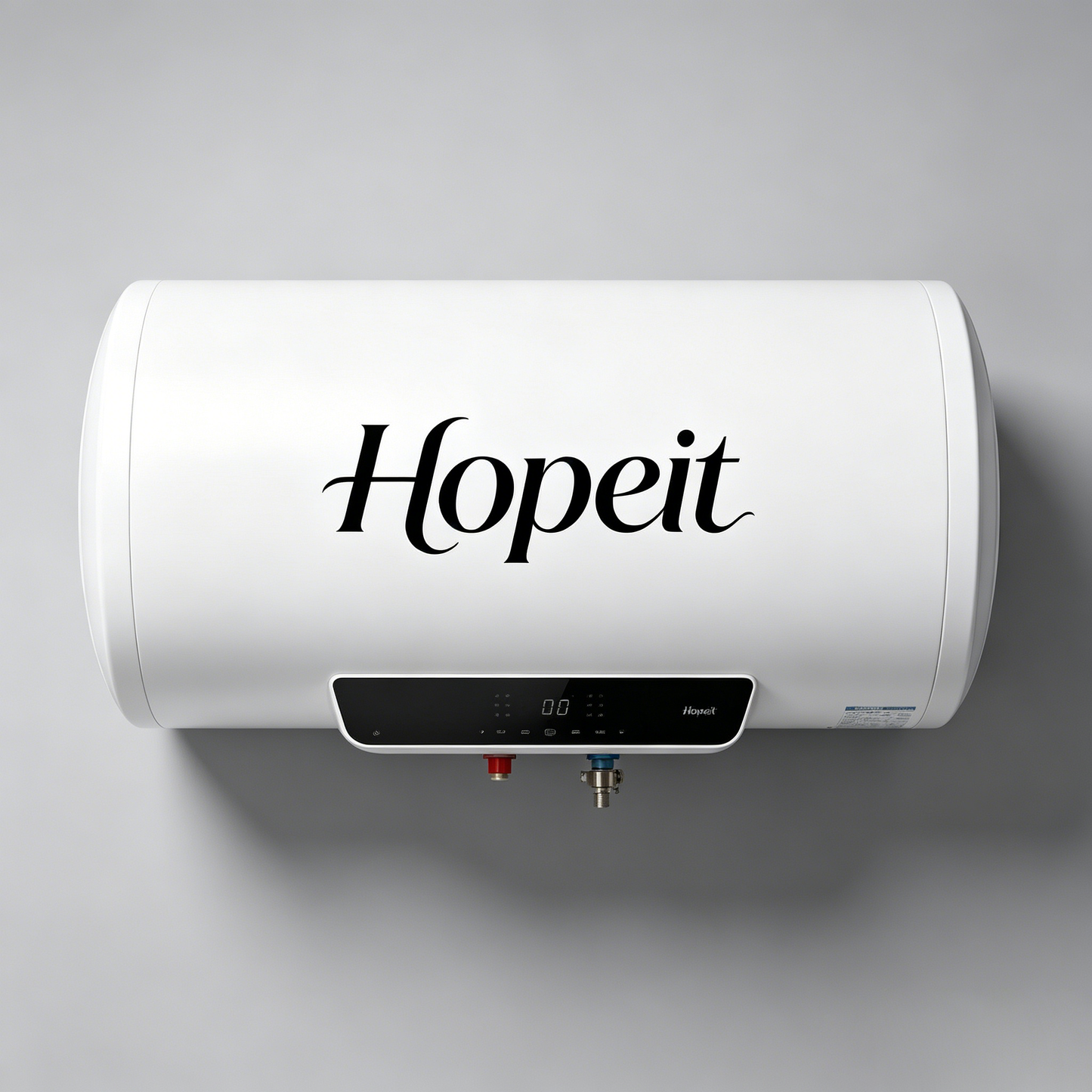 Hopeit  Electric Water Heater, 10 Gallon Compact Storage Tank, 2000W Fast Heating, Smart Thermostat, Overheat & Leak Protection, Wall-Mounted Hot Water Heater for Bathroom Home Use