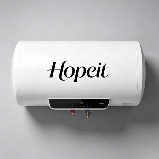 Hopeit  Electric Water Heater, 10 Gallon Compact Storage Tank, 2000W Fast Heating, Smart Thermostat, Overheat & Leak Protection, Wall-Mounted Hot Water Heater for Bathroom Home Use