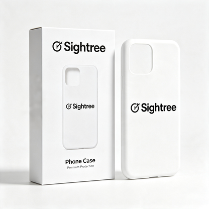 Sightree Premium Silicone Phone Case, Thin Lightweight Anti‑Fingerprint Protective Cell Phone Cover