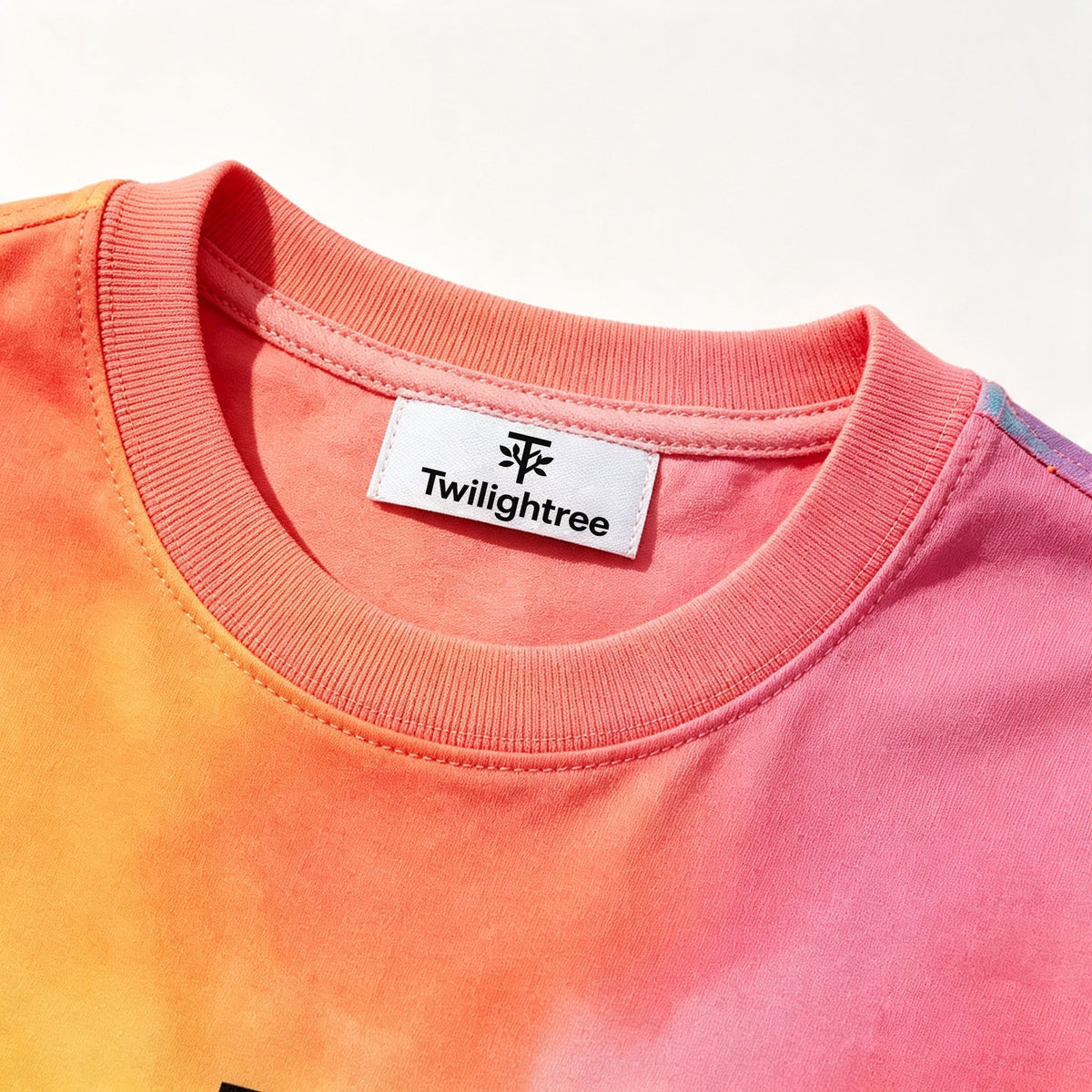 Twilightree Tie‑Dye Short Sleeve T‑Shirt, Casual Crew Neck Soft Lightweight Tee for Daily Wear Unisex