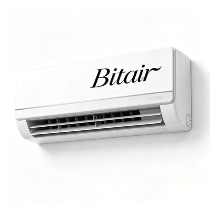 Bitair Wall Mount Split Air Conditioner, Ultra Quiet Indoor Cooling Air Conditioning Unit, Easy Installation With Complete Installation Guide, Home Wall AC for Bedroom, Apartment & Summer Comfort