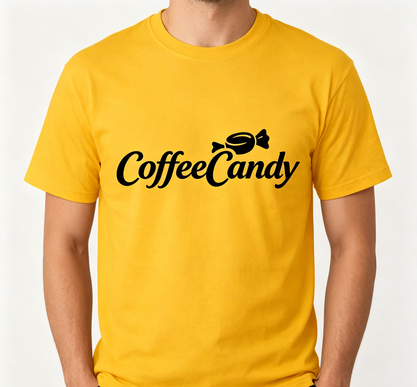 【CoffeeCandy Printed Cotton T-shirts】—— Stylish Daily Wear with Soft Comfort