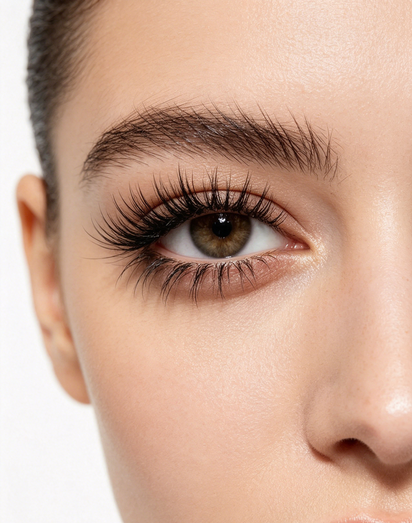 EyeLook Wispy Winged False Eyelashes, Natural Fluffy Cat Eye Lashes, Lightweight Reusable Faux Mink Eye Lashes for Daily Makeup Party Wedding Look