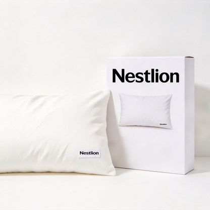 Nestlion Decorative Throw Pillow, Soft Breathable Rectangle Accent Pillow, Comfort Cushion for Sofa Bedroom Living Room Home Decor, Vacuum Compressed Shipment
