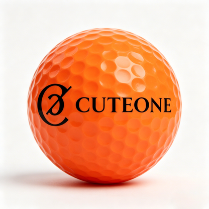 C CUTEONE Premium Golf Balls, 12 Pack, High Distance & Soft Feel for Men Women All Skill Levels