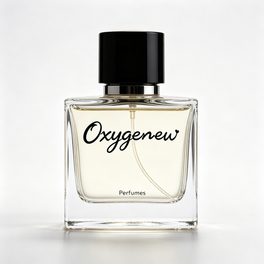 Oxygenew Eau de Toilette Natural Elegant Fragrance Perfume for Women, Long Lasting Light Fresh Scent, Square Clear Glass Bottle Luxury Daily Cologne for Dating Office Party Gift
