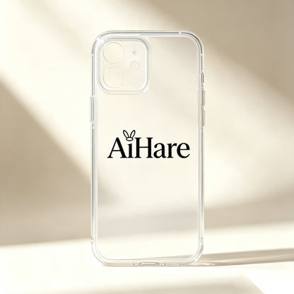 AiHare Clear Phone Case, Slim Transparent Shockproof Protective Case, Minimalist Stylish Design