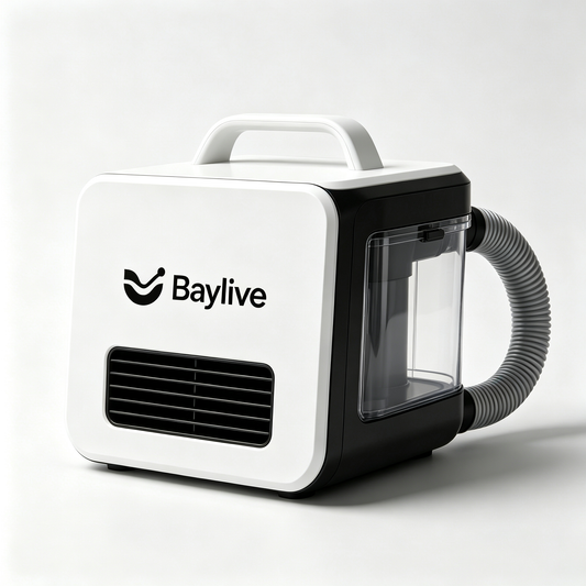 Baylive Compact Handheld Electric Vacuum Cleaner, Lightweight Multi‑Purpose Spot Cleaner, Easy‑Empty Dust Bin for Household & Automotive Deep Cleaning