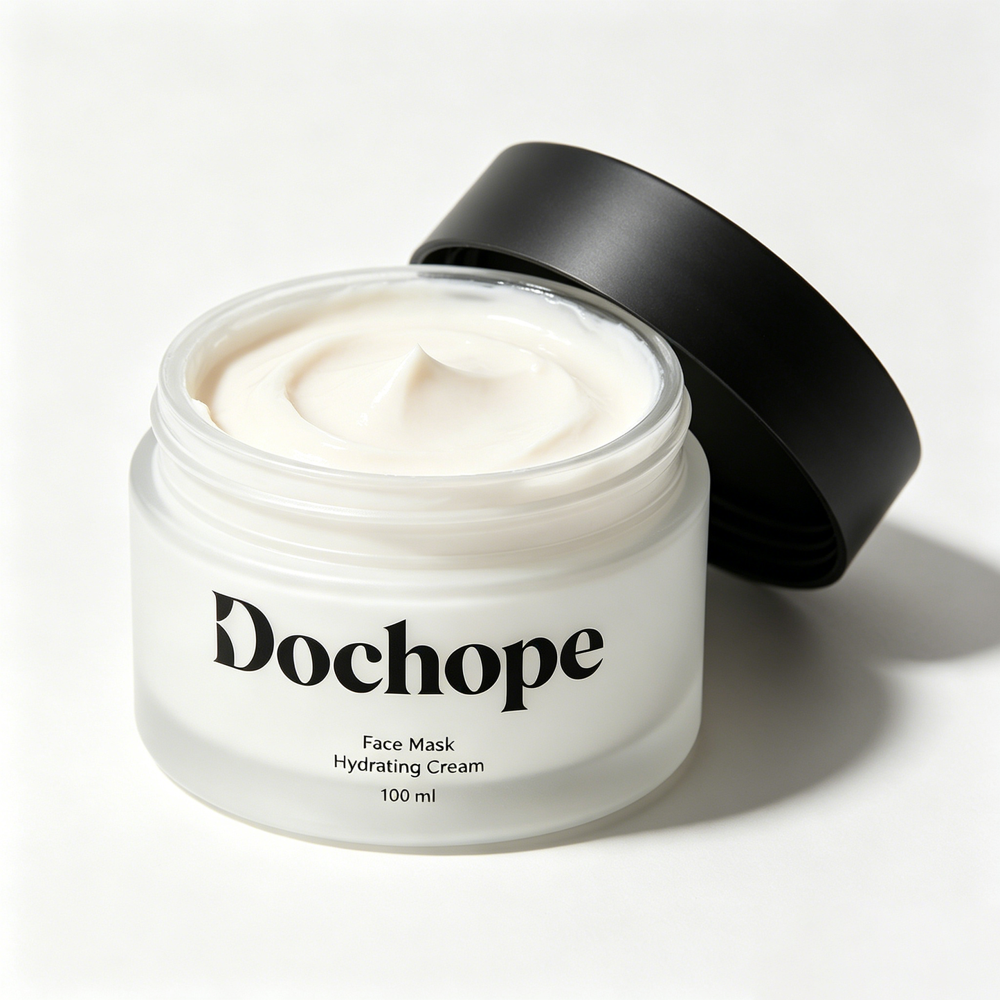 Dochope Hydrating Cream Face Mask, Washable & Overnight Sleeping Facial Mask, Deep Moisturizing Barrier Repair Mask for Dry Sensitive Dull Skin