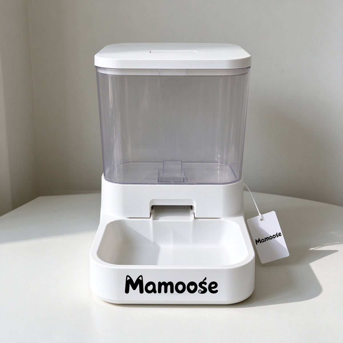 Mamoose Automatic Pet Feeder, Gravity Pet Food Dispenser, Large Capacity Pet Feeding Station for Cats and Small Dogs