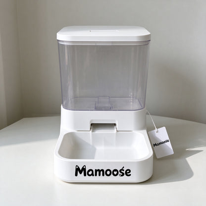 Mamoose Automatic Pet Feeder, Gravity Pet Food Dispenser, Large Capacity Pet Feeding Station for Cats and Small Dogs
