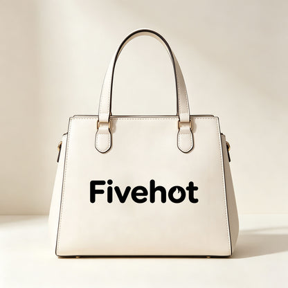 Fivehot Women’s Top Handle Satchel Handbag, Elegant PU Leather Ladies Shoulder Crossbody Bag, Large Capacity Work Tote Purse for Daily Office Dating