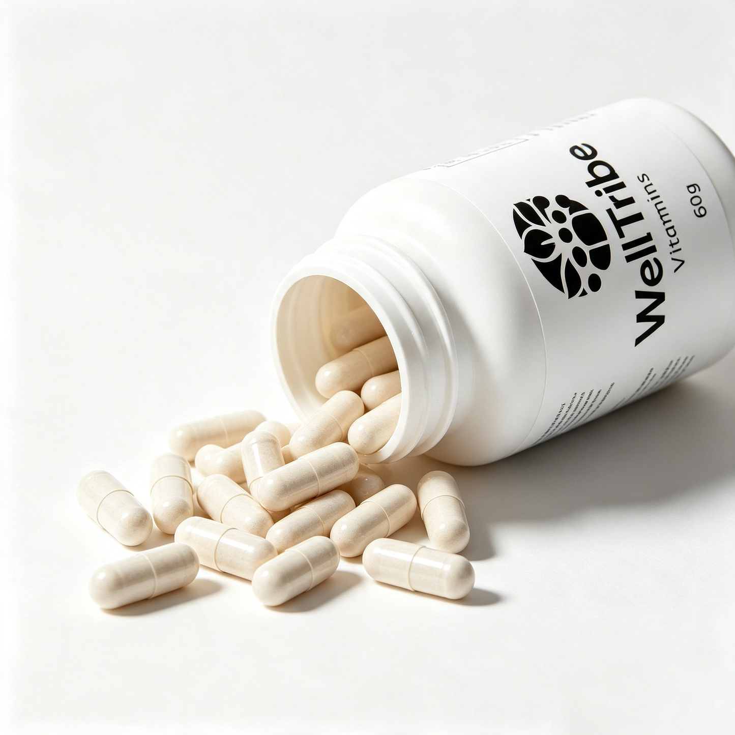 WellTribe Multi‑Vitamin Daily Supplement Capsules, Premium Natural Wellness Vitamins