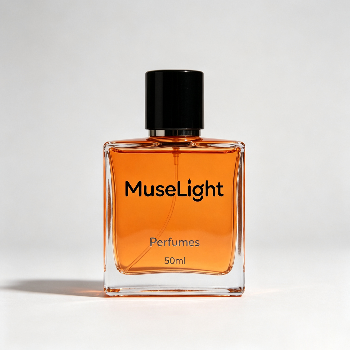 MuseLight Eau de Parfum Long Lasting Warm Citrus Woody Fragrance for Women, Elegant Square Glass Perfume Bottle, Daily Office Dating Travel Scent, Perfect Holiday Gift for Her