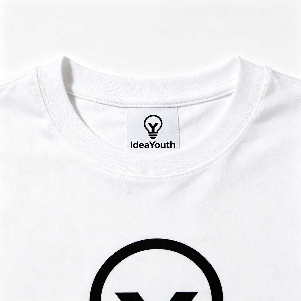 IdeaYouth Cotton Graphic Print Short Sleeve T‑shirt, Casual Crew Neck Basic Tee‑Shirt