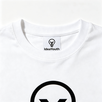 IdeaYouth Cotton Graphic Print Short Sleeve T‑shirt, Casual Crew Neck Basic Tee‑Shirt