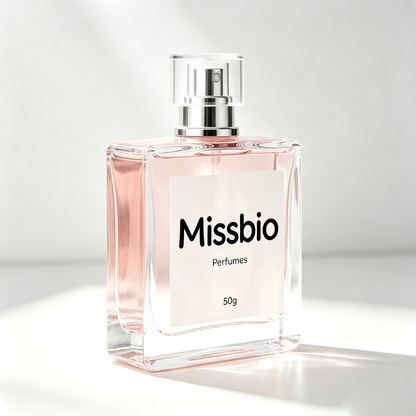 Missbio Women Perfume 50g, Elegant Long-Lasting Eau De Parfum, Delicate Floral Scent Fragrance for Daily Dating Party Use