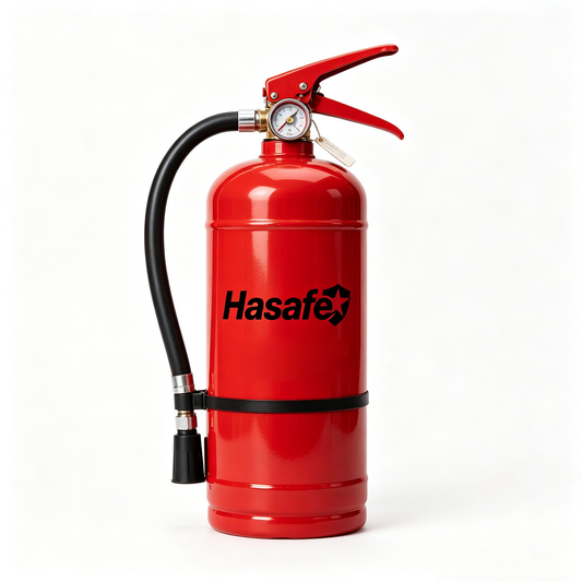 Hasafe Portable Multi-Class Fire Extinguisher, Wall Mountable Fire Safety Canister with Pressure Indicator for Household RV Apartment Small Business