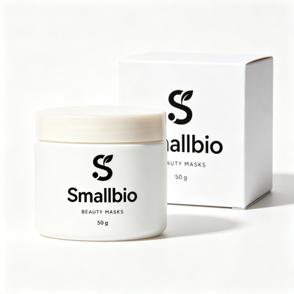 Smallbio Beauty Mask, Hydrating Facial Mask, Nourishing & Soothing Cream Mask for Dry & Sensitive Skin