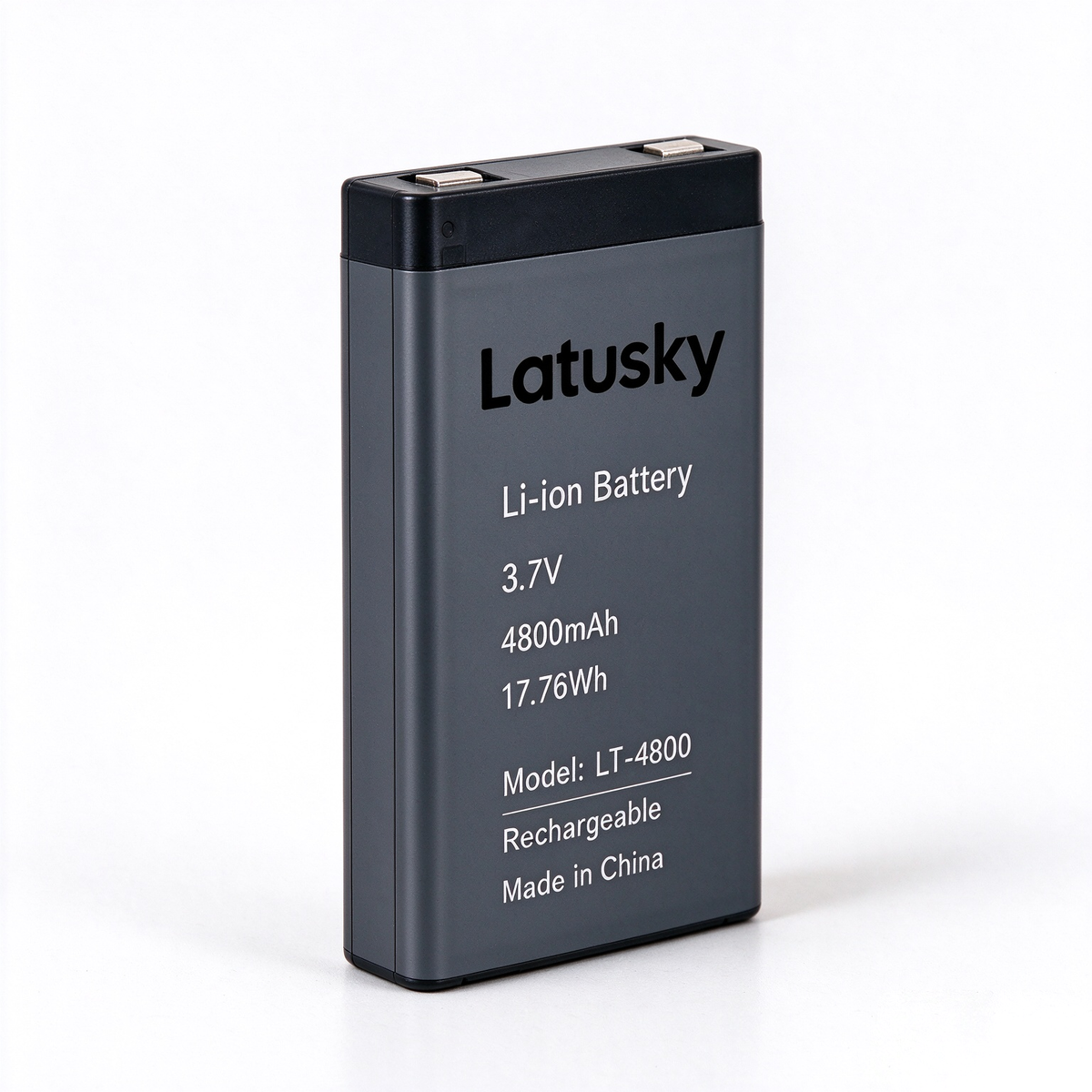 Latusky Rechargeable Lithium-Ion Battery Pack LT-4800, 3.7V 4800mAh High Capacity Replacement Li-ion Battery for Compatible Electronic Devices