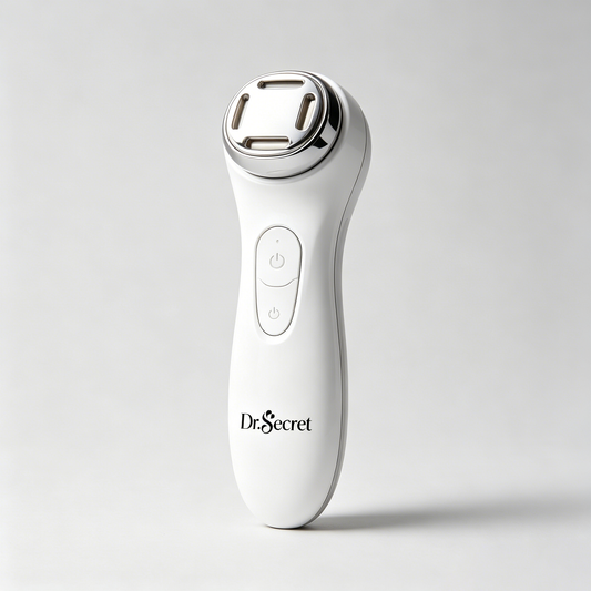 Dr.Secret Multi-Functional Facial Skin Tightening Massager, Portable Home Skin Care Beauty Device, Rechargeable Face Lifting Anti-Aging Facial Massage Tool for Women Daily Skincare