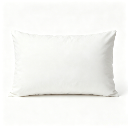 Onlyhom Decorative Lumbar Throw Pillow, Rectangle Soft Solid White Cushion, Modern Minimalist Rectangular Pillow for Sofa Couch Bed Home Decor