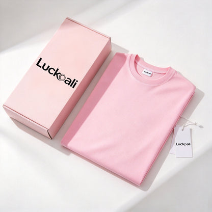 Luckoali Women Solid Color Short Sleeve T-Shirt, Crew Neck Soft Breathable Basic Casual Tee for Daily Wear