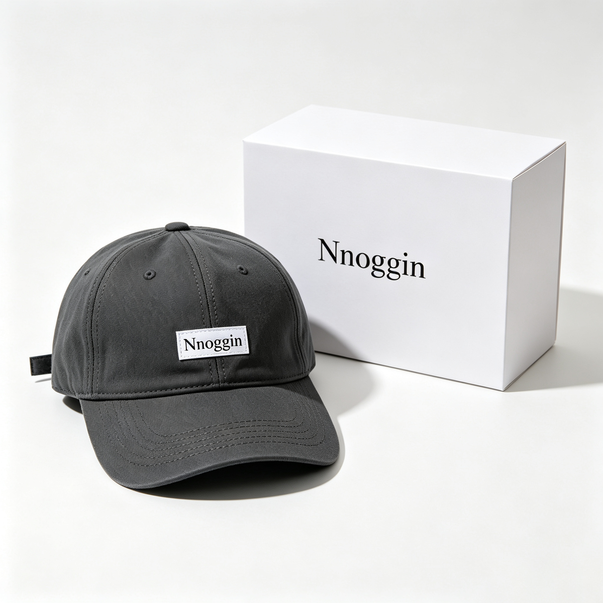 Nnoggin Classic Baseball Cap, Adjustable Unstructured Dad Hat, Soft Cotton Casual Hat Sun Protection for Men & Women, Everyday Outdoor‑Wear