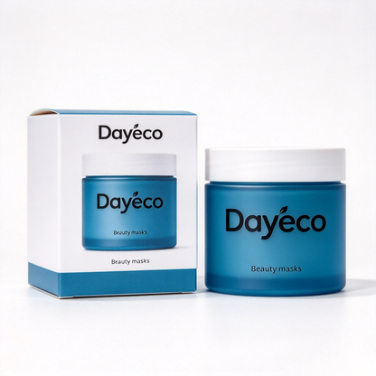 Dayeco Beauty Mask, Hydrating Soothing Facial Mask for All Skin Types, Deep Cleansing Moisturizing Skincare Mask with Gift Box