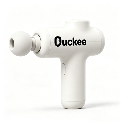 Duckee Massage Gun, Portable Deep Tissue Percussion Massager, Electric Muscle Massage Gun for Athletes, Back Neck Body Pain Relief