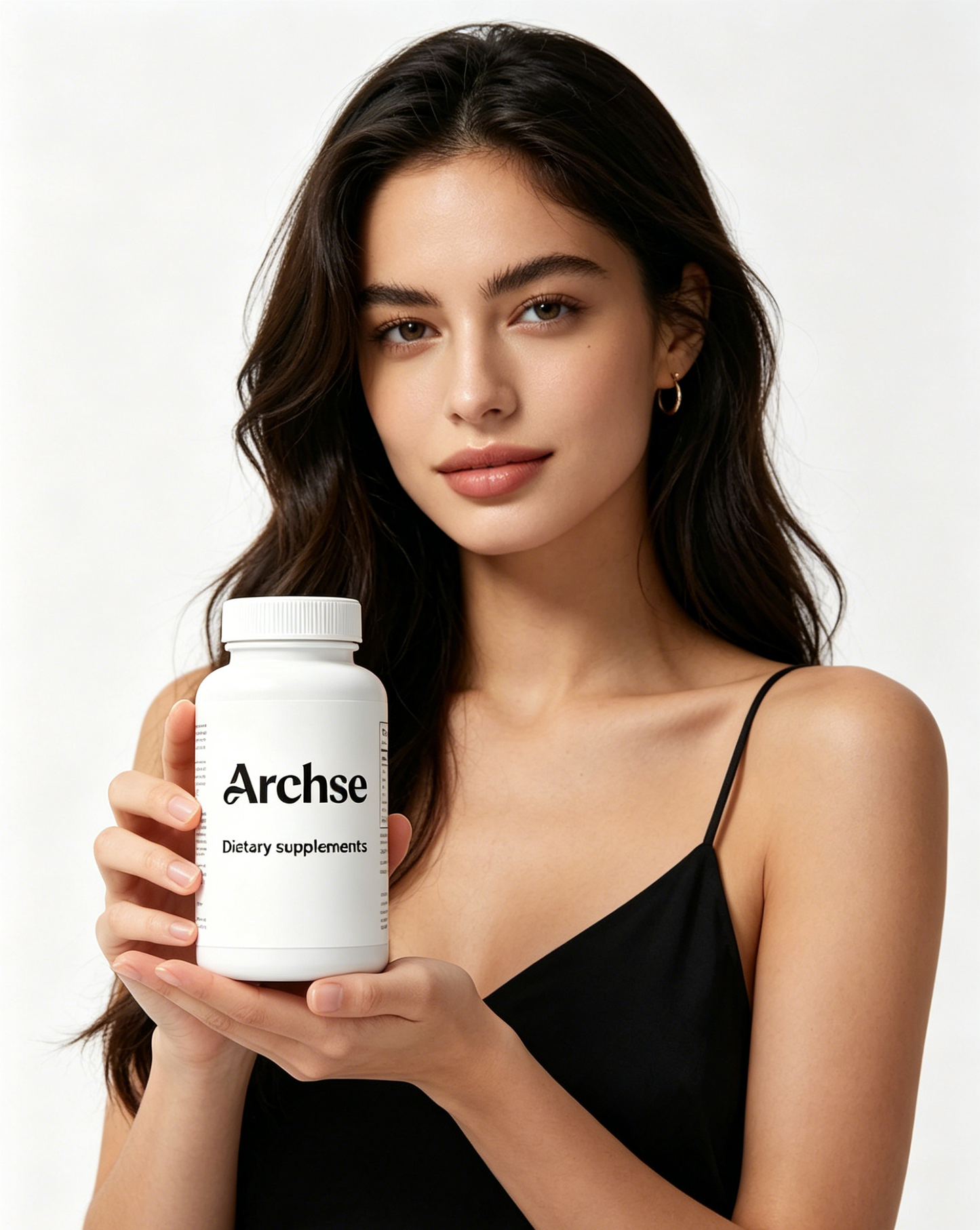 Archse Natural Daily Dietary Supplement Capsules, Easy Swallow White Veggie Capsules, Premium Nutritional Support Supplement for Men Women Daily Wellness