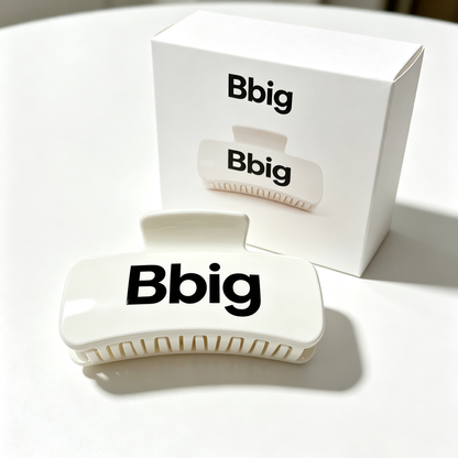 Bbig Large Hair Claw Clips, 2‑Pack Non‑Slip Strong Hold Hair Barrettes for Women Thick & Long Hair, Fashion Hair Accessories