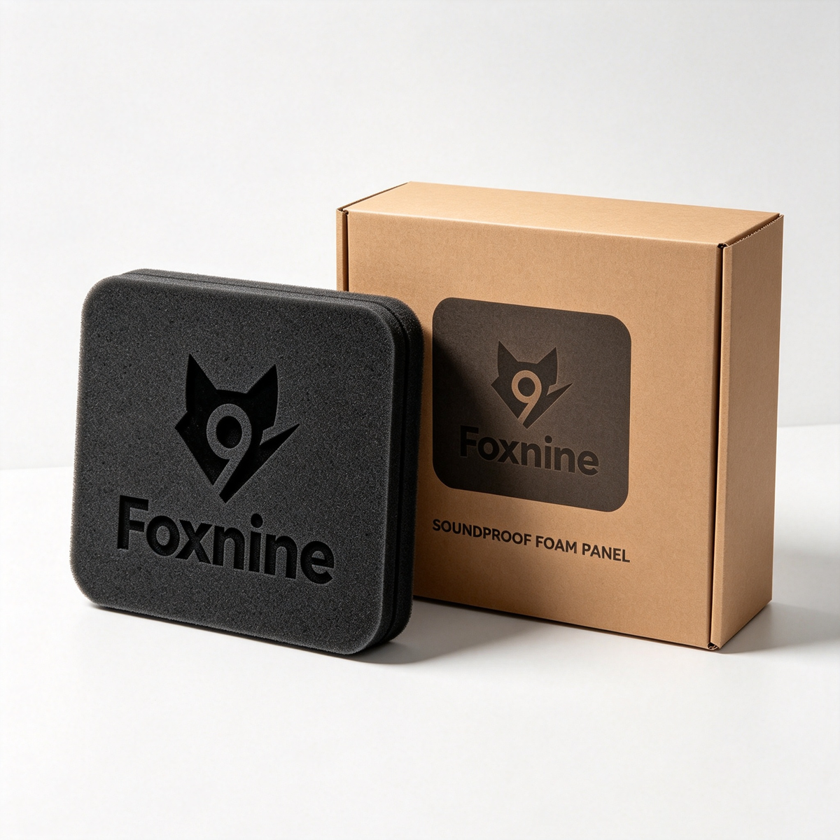 Foxnine Acoustic Foam Panels, High Density Sound Absorbing Foam, Noise Reduction Soundproof Panels for Studio, Home Office, Recording Room
