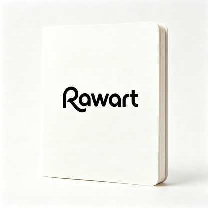 Rawart Softcover Notebook, Thick Lined Paper, Aesthetic Journal for Note Taking, Planner, School, Office & Travel
