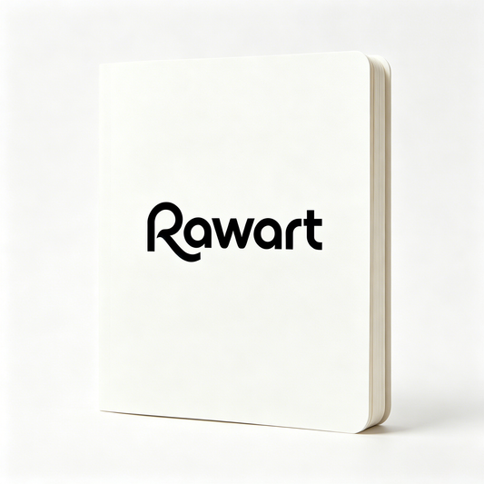 Rawart Softcover Notebook, Thick Lined Paper, Aesthetic Journal for Note Taking, Planner, School, Office & Travel