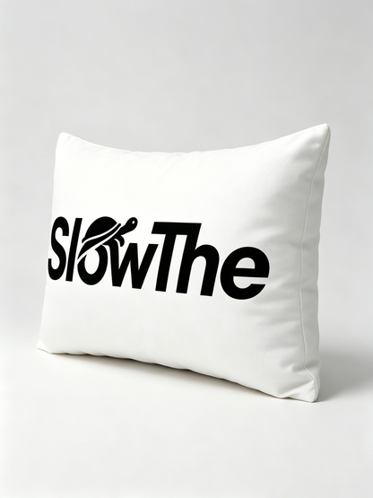 SlowThe Rectangular Decorative Throw Pillow Cover, Soft Polyester Lumbar Cushion Case, Modern Minimalist Sofa Pillowcase for Couch Bed Home Decor