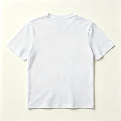 Starmonkey Basic Short‑Sleeve Crew Neck T‑Shirt, Premium Soft Cotton Plain White Tee, Casual Everyday Classic‑Fit T Shirt For Men Women Unisex