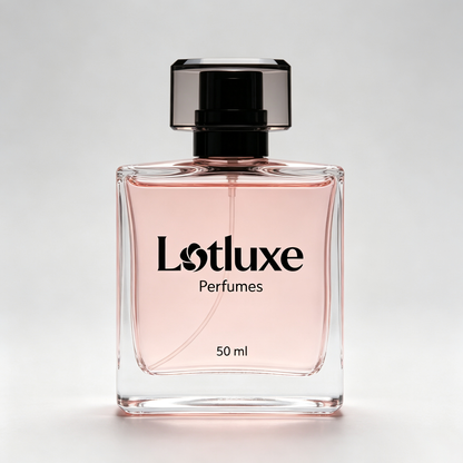 Lotluxe Women Eau de Toilette Perfume, Long Lasting Floral Fruity Soft Fragrance, Square Glass Bottle Perfume Gift Box for Dating Daily Office