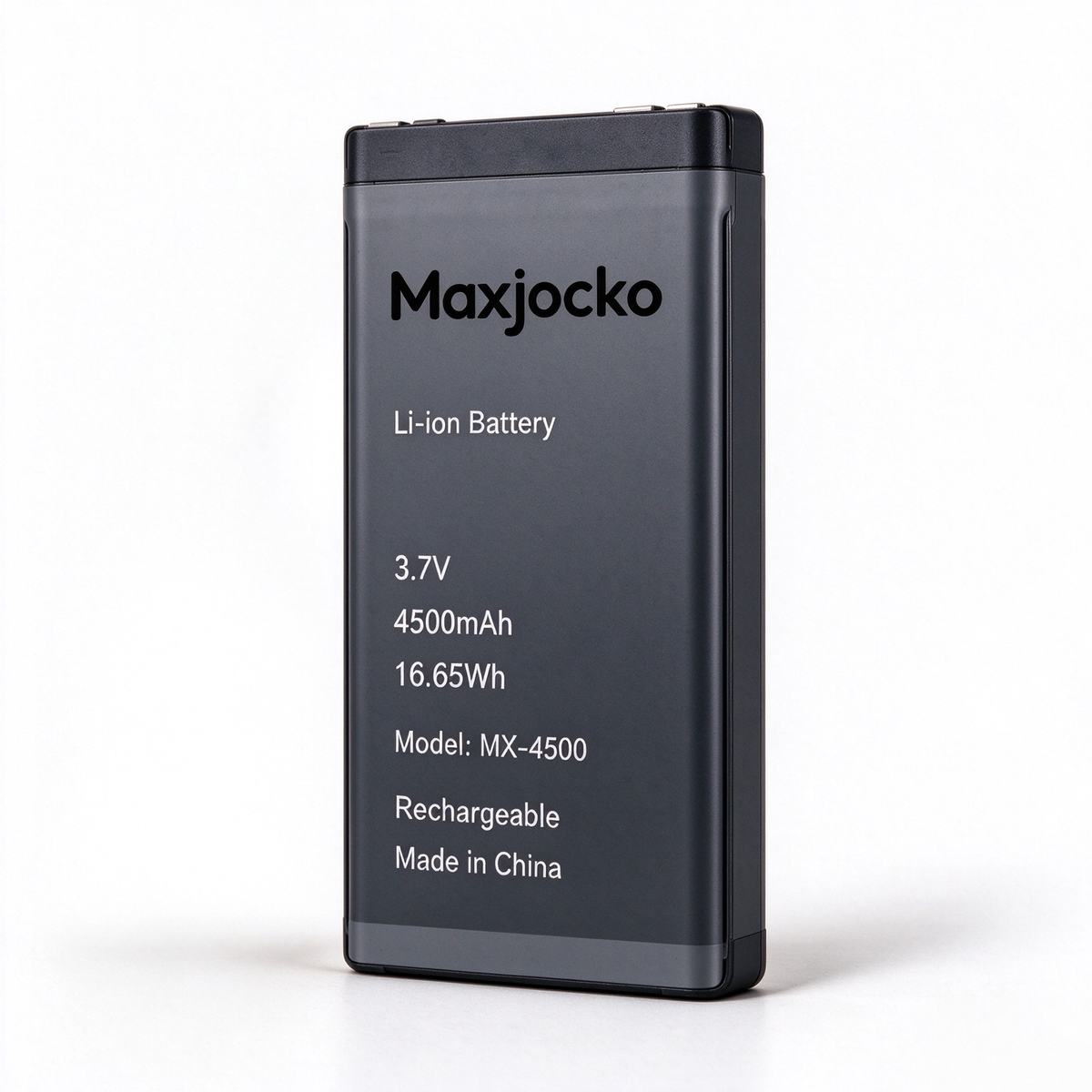 Maxjocko Rechargeable Lithium-Ion Battery Pack MX-4500, 3.7V 4500mAh High Capacity Replacement Li-ion Battery for Compatible Electronic Devices