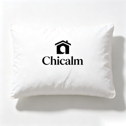 Chicalm Bed Pillow for Sleeping, Soft Support Pillow for Side Back Stomach Sleepers