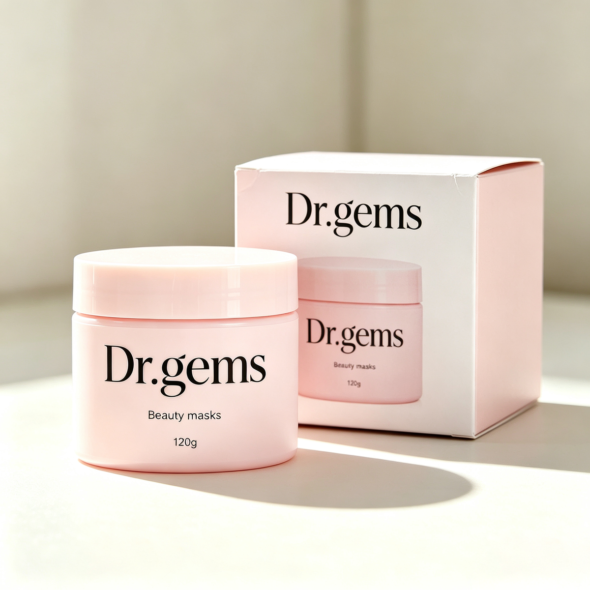 Dr.gems Beauty Masks Hydrating Nourishing Facial Mask, Deep Skin Moisturizing & Brightening Skin Care Clay Mask for All Skin Types