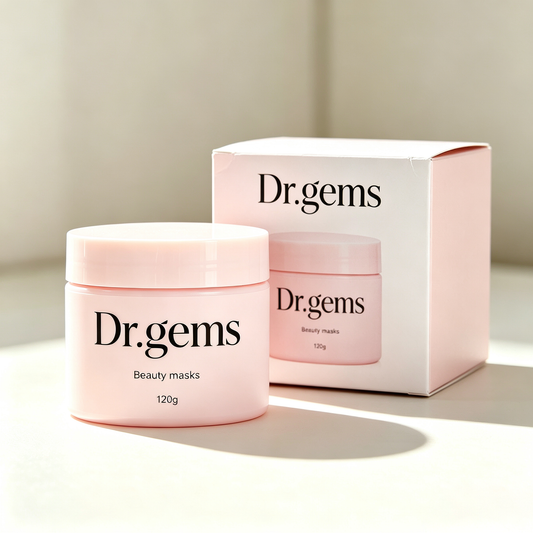 Dr.gems Beauty Masks Hydrating Nourishing Facial Mask, Deep Skin Moisturizing & Brightening Skin Care Clay Mask for All Skin Types