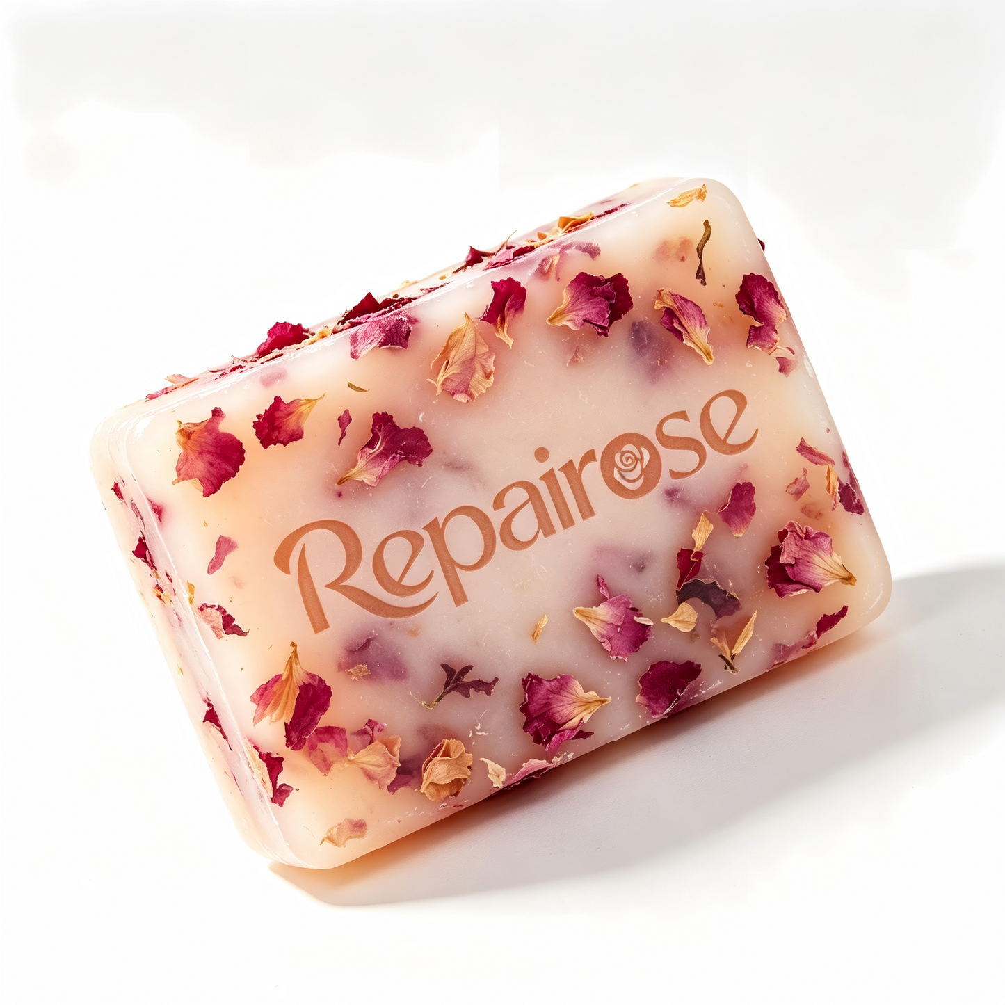 Repairose Rose Petal Perfumed Soap - Luxurious Floral Scented Bath Bar, Moisturizing & Gentle Cleansing for Face & Body, Natural Rose Infused, Ideal for Daily Use & Gifting